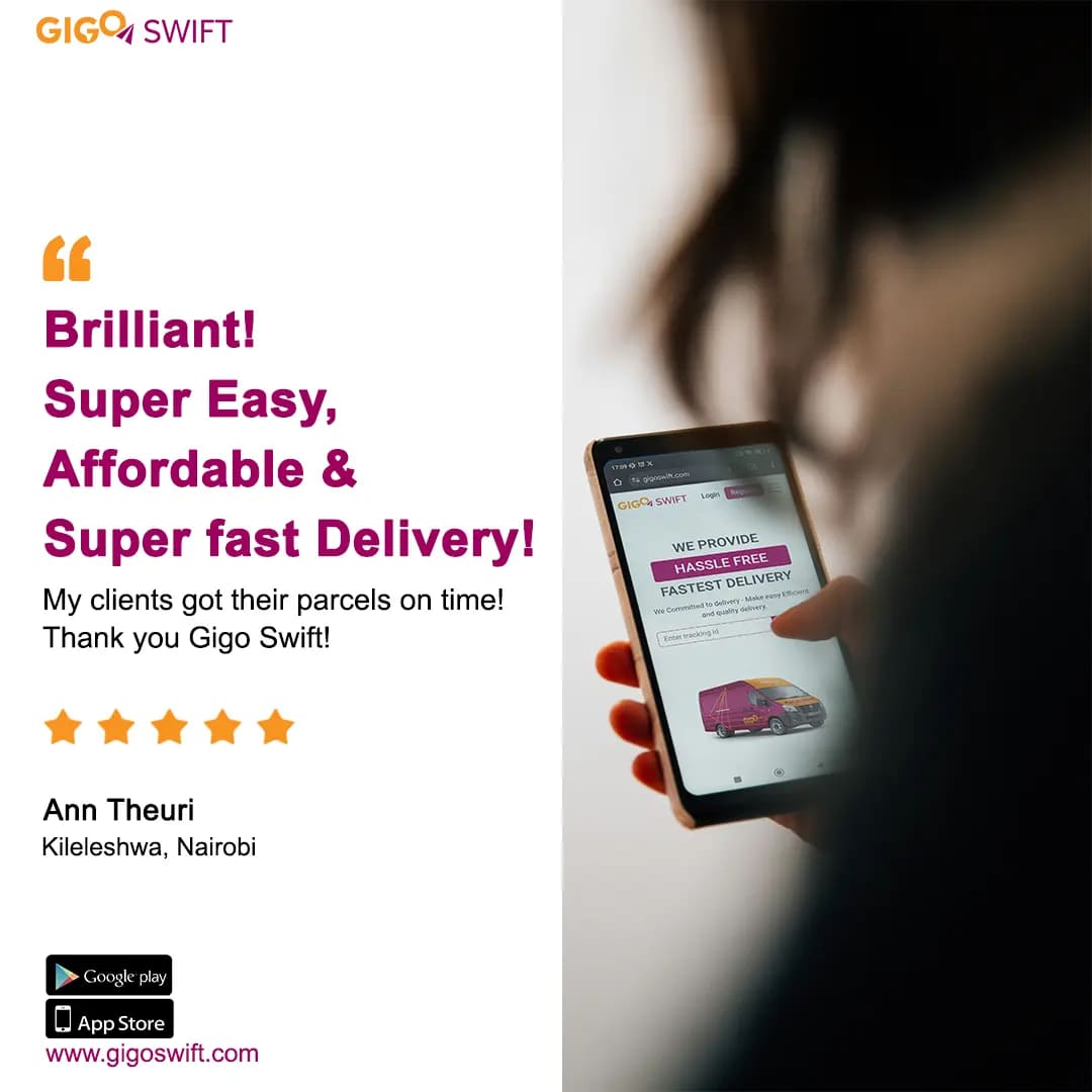 Read blog titled 'Gigo Swift: Your Local Delivery Agents in Every Nairobi Estate' on GIGO Swift. Learn more about Gigo Swift: Your Local Delivery Agents in Every Nairobi Estate and our services.